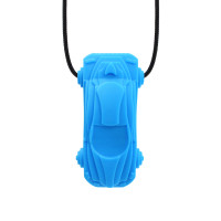 ARK Purukoru Auto keskikova sininen /ARK Racecar Chew Necklace Bright Blue XT